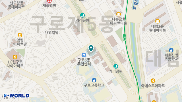 365 어르신사랑 복지센터 위치 지도