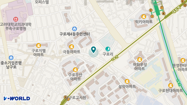 미래다나재가복지센터 위치 지도