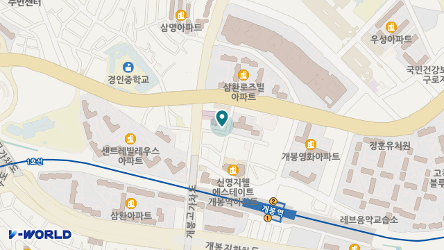 가가케어재가노인복지센터 위치 지도