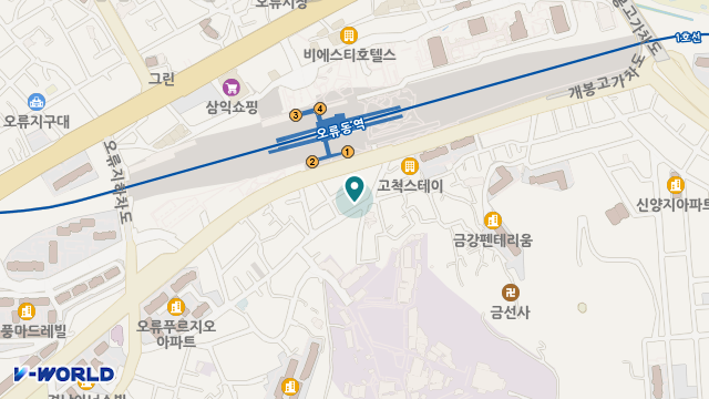강남은혜재가요양센터 위치 지도