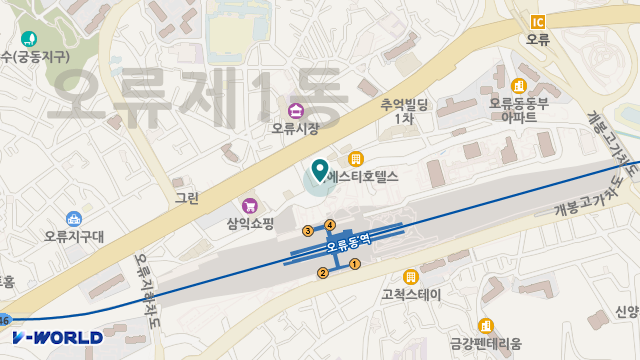 효다함재가노인복지센터 위치 지도