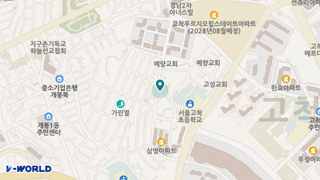 누리봄노인복지센터 위치 지도