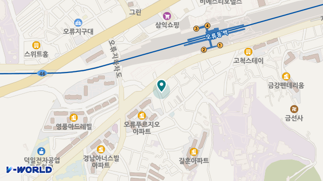 재가복지센터참평강 위치 지도