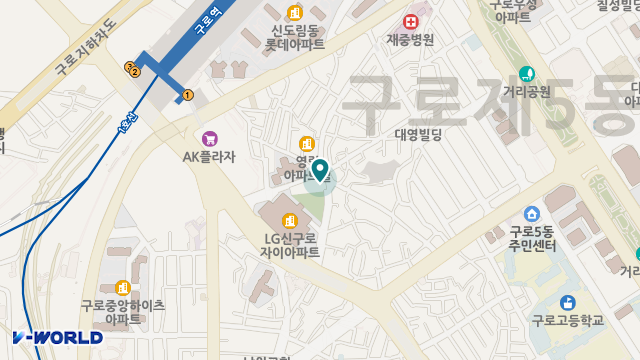 중앙재가복지센터 위치 지도