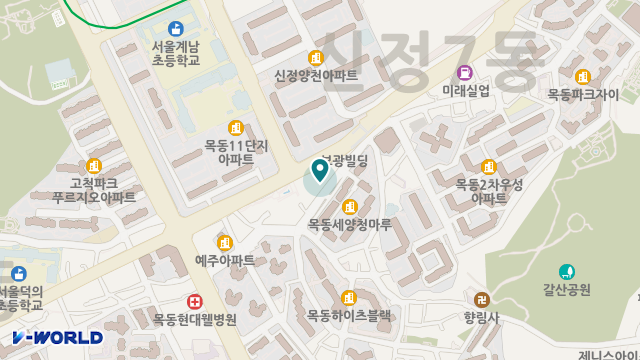 갈산데이케어센터 위치 지도