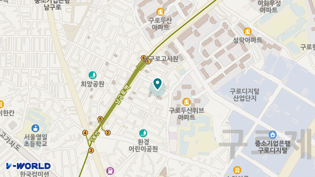 구하나재가방문요양센터 위치 지도