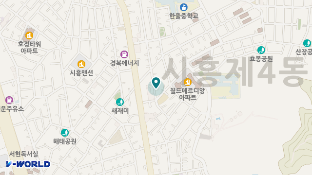 시흥4동성당데이케어센터 위치 지도