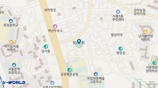 금빛재가복지센터 위치 지도
