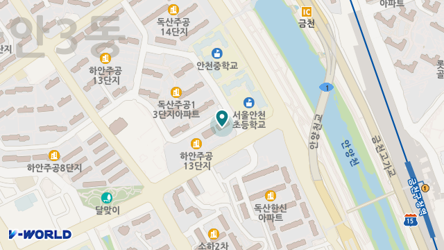 정다운재가방문요양센터 위치 지도