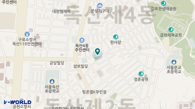 가람재가복지센터 위치 지도