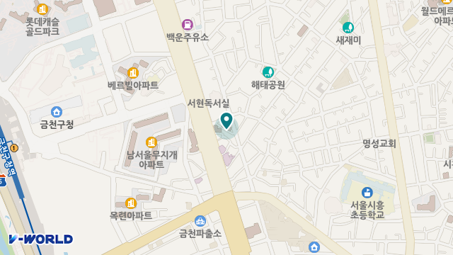 가가월드재가센터 위치 지도