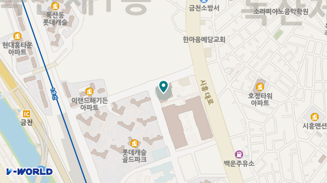 한양 간호요양센터 위치 지도