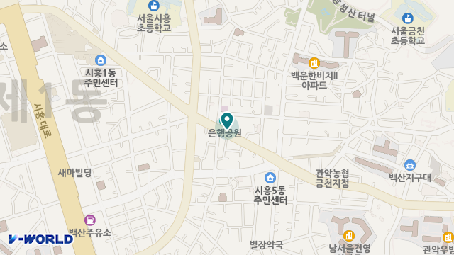 안수인노인복지센터 위치 지도