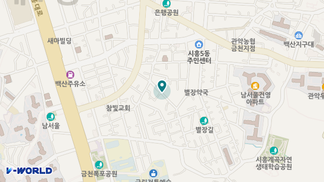 하음복지센터 위치 지도