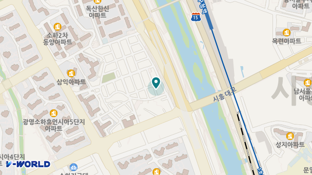 금천광명메디칼 위치 지도
