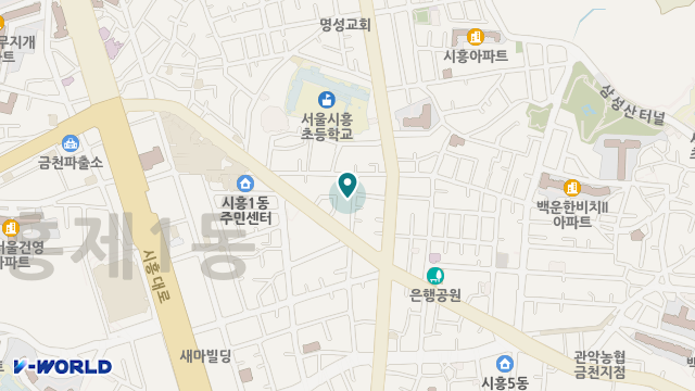 우리 재가복지센터 위치 지도