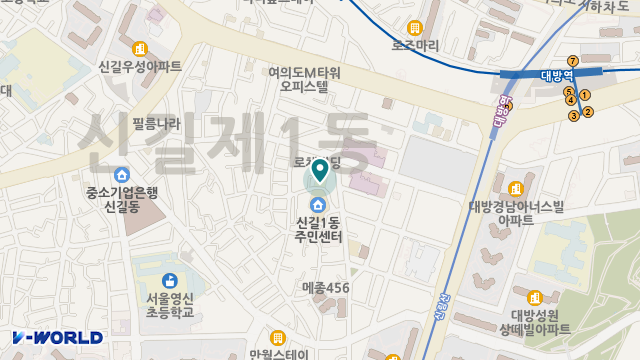 대길홈케어센터 위치 지도