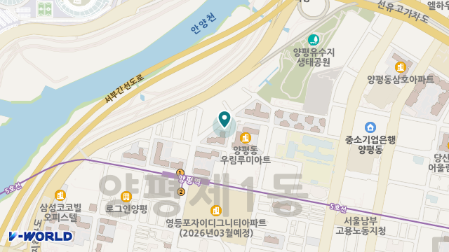 구립영등포노인복지센터 위치 지도