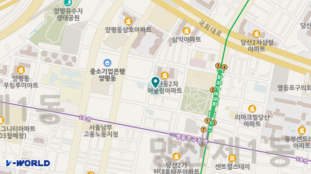 구립영등포치매전문데이케어센터 위치 지도