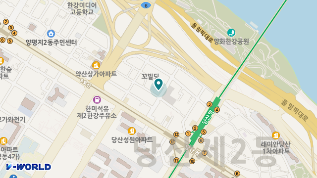서울현대재가센터 위치 지도