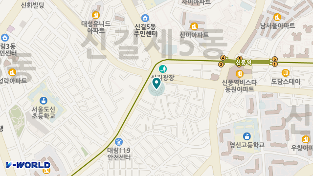 우리재가복지센터 위치 지도