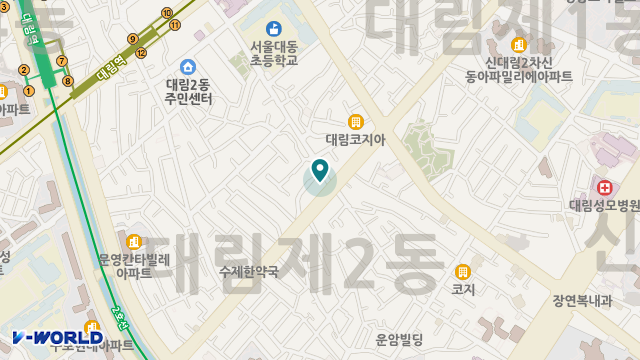 라온데이케어센터 위치 지도