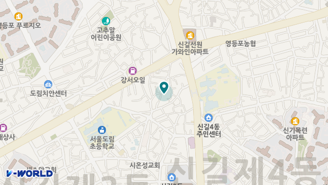 샤인재가복지센터 위치 지도