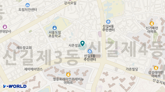 방글재가방문요양센터 위치 지도