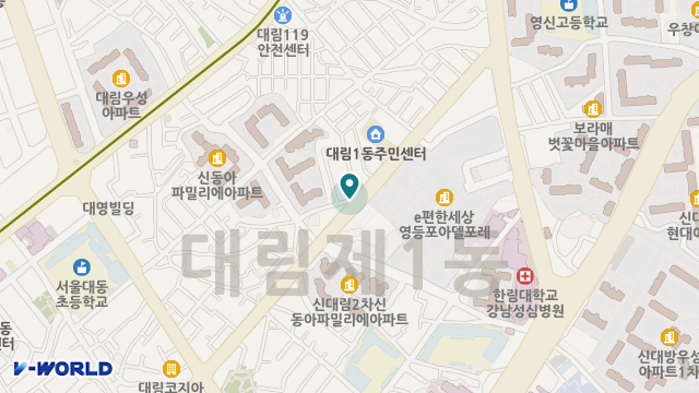 원 다우리재가노인복지센터 위치 지도