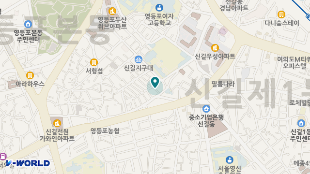 늘푸른재가돌봄센터 영등포점 위치 지도