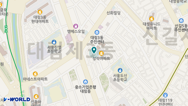 수정재가방문요양센터 위치 지도