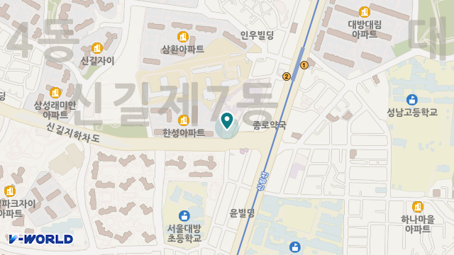 가온재가복지센터 위치 지도