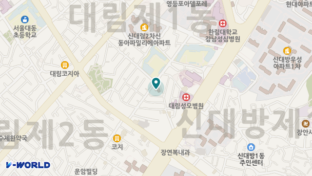 푸른데이케어센터 위치 지도