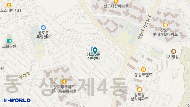 송학데이케어센터 위치 지도