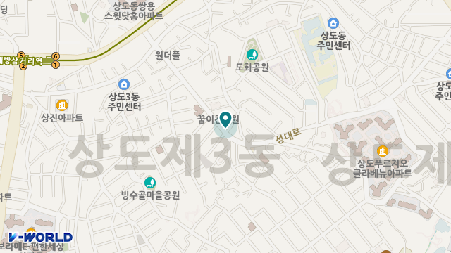 상도재가복지센터 본점 위치 지도