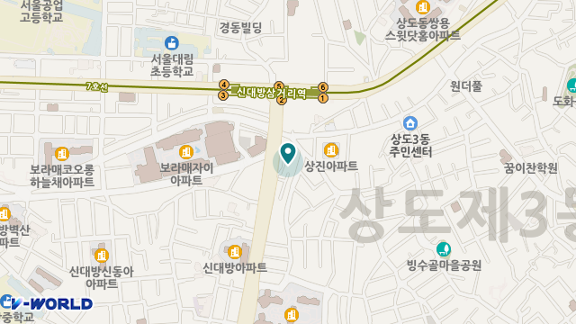 "시니어홈케어 재가방문요양센터 위치 지도