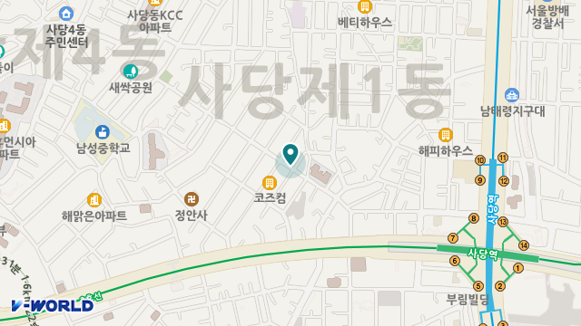 (A)비지팅엔젤스 동작방문요양지점 위치 지도