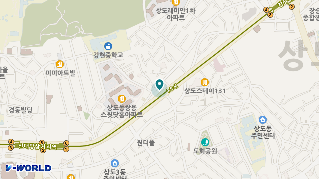 굿모닝동작데이케어센터 위치 지도