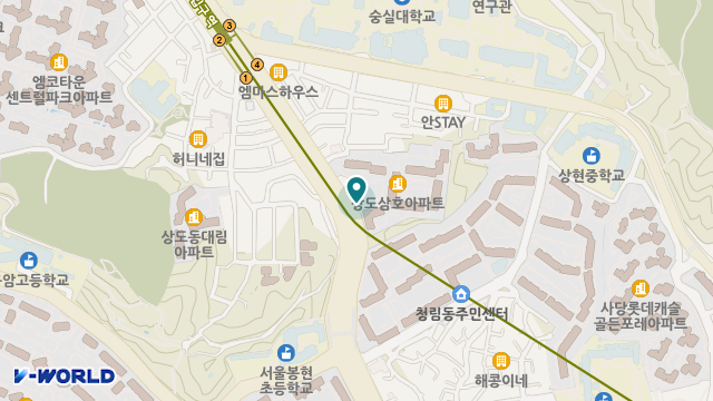 케어닥 방문요양돌봄센터 상도파트너점 위치 지도