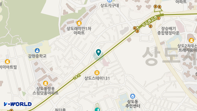 아리아케어 방문요양 동작상도센터 위치 지도