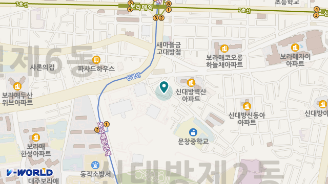 꽃길복지용구 위치 지도
