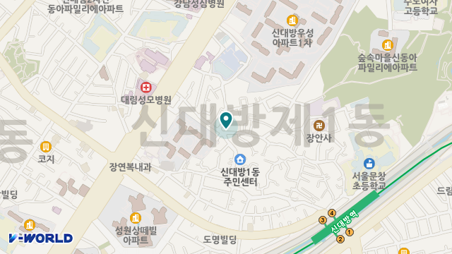 늘좋은데이케어센터 위치 지도
