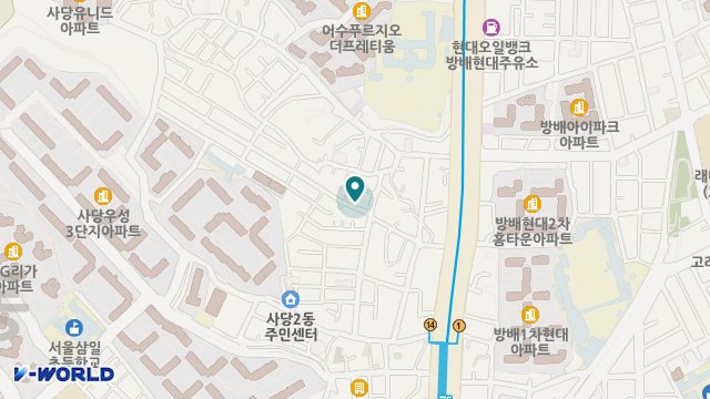 효사랑재가요양센터 위치 지도
