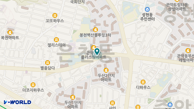 한사랑복지센터 위치 지도
