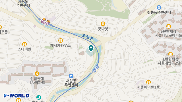 서림노인복지센터 위치 지도