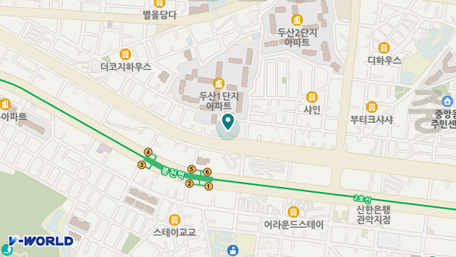 관악희망데이케어센터 위치 지도