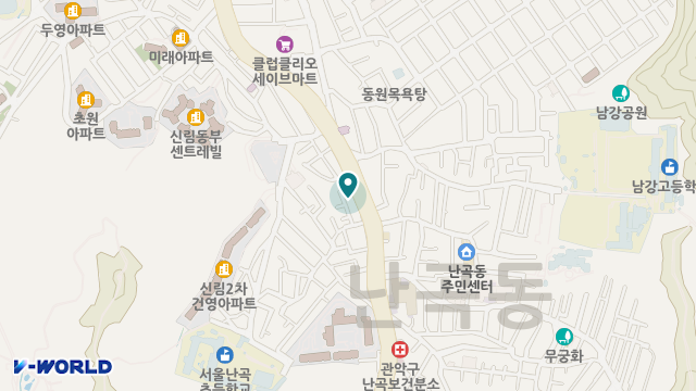 나눔재활데이케어센터 위치 지도