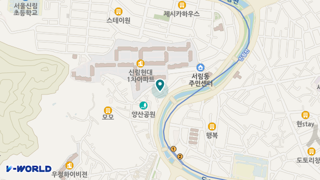 행복더함 재가노인복지센터 위치 지도