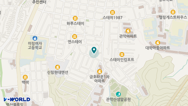 구립강감찬데이케어센터 위치 지도