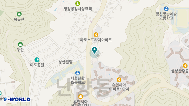 글로리데이케어센터 위치 지도